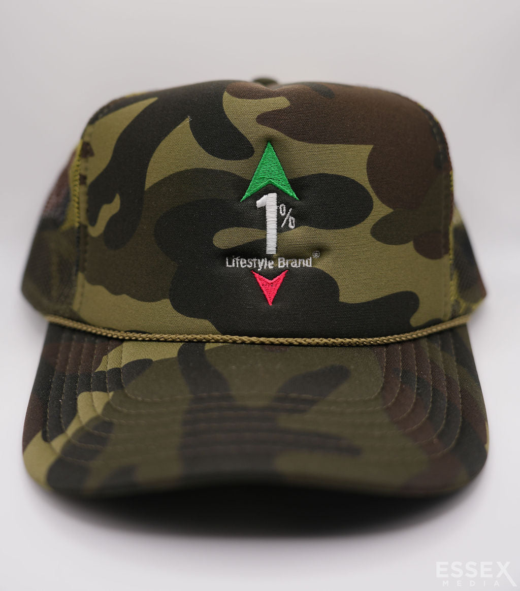 1% Lifestyle Brand Trucker Hat